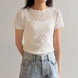 デイジーレースＴシャツ　韓国ファッション | mood in seoul | 詳細画像4 