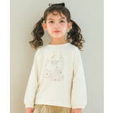 オフホワイト(11) | 子供服 女の子 Tシャツ | moononnon