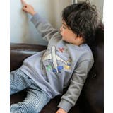 杢グレー(92) | 子供服 男の子 トレーナー | moononnon