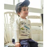 オフホワイト(11) | 子供服 男の子 Tシャツ | moononnon
