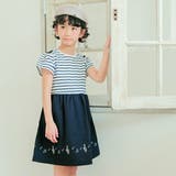 ホワイト×ブラック(10) | 子供服 女の子 ワンピース | moononnon