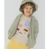 カーキ(82) | 子供服 男の子 パーカー | moononnon