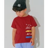 レッド(03) | 子供服 男の子 Tシャツ | moononnon