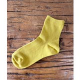 YEL0 | ムジリブカラーsox | RETRO GIRL