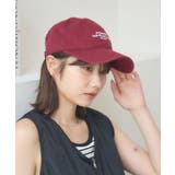 RED0 | 【新色追加】エンブロイダリーCAP | RETRO GIRL