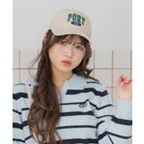WHT3 | PORT刺繍キャップ | RETRO GIRL