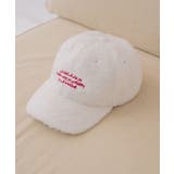 ボア刺繍キャップ | RETRO GIRL | 詳細画像4