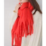 RED0 | 【新色追加】フリンジマフラー | RETRO GIRL