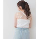 テレコカップ付キャミ | RETRO GIRL | 詳細画像4 