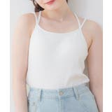 WHT2 | テレコカップ付キャミ | RETRO GIRL
