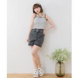 裾刺繍カップインキャミ | RETRO GIRL | 詳細画像9 