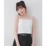 裾刺繍カップインキャミ | RETRO GIRL | 詳細画像15 