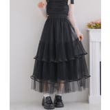 プリーツチュールSK 【Emsexcite】チュールスカート ティアードスカート | RETRO GIRL | 詳細画像15 