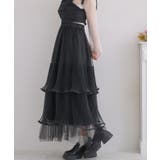 プリーツチュールSK 【Emsexcite】チュールスカート ティアードスカート | RETRO GIRL | 詳細画像16 