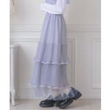 プリーツチュールSK 【Emsexcite】チュールスカート ティアードスカート | RETRO GIRL | 詳細画像23 