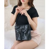 レースアップミニトート | RETRO GIRL | 詳細画像7 