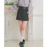 共ベルト付台形ミニSK | RETRO GIRL | 詳細画像14 