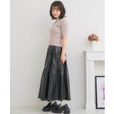 レザーハイウエストフレアSK 【Emsexcite】ハイウエスト フレアスカート | RETRO GIRL | 詳細画像21 