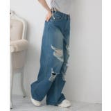 ダメージデニムPT | RETRO GIRL | 詳細画像18