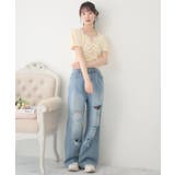 ダメージデニムPT | RETRO GIRL | 詳細画像7