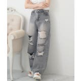 GRY0 | ダメージデニムPT | RETRO GIRL