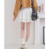 【新色追加】ギャザー2段フレアミニSK | RETRO GIRL | 詳細画像10