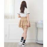 【新色追加】ギャザー2段フレアミニSK | RETRO GIRL | 詳細画像24