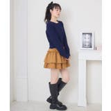 【新色追加】ギャザー2段フレアミニSK | RETRO GIRL | 詳細画像31