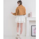 【新色追加】ギャザー2段フレアミニSK | RETRO GIRL | 詳細画像6