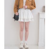 【新色追加】ギャザー2段フレアミニSK | RETRO GIRL | 詳細画像7