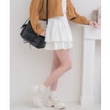 【新色追加】ギャザー2段フレアミニSK | RETRO GIRL | 詳細画像8