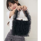 BLK1 | フリルチュールミニBAG | RETRO GIRL