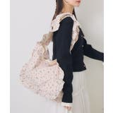 P/WHT | フリルトートバッグ | RETRO GIRL