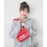 RED0 | リボン付きスクエアバッグ | RETRO GIRL