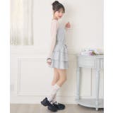 裏毛ティアードミニSK | RETRO GIRL | 詳細画像4 