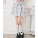 GRY0 | 裏毛ティアードミニSK | RETRO GIRL