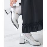 スクエアヒールパンプス | RETRO GIRL | 詳細画像11 