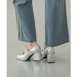 スクエアヒールパンプス | RETRO GIRL | 詳細画像15 