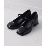 BLK1 | スクエアヒールパンプス | RETRO GIRL