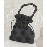 BLK1 | バラモチーフトートBAG | RETRO GIRL