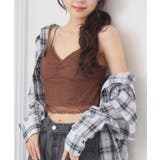 BRN0 | 【新色追加】総レースキャミソール | RETRO GIRL