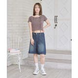 バミューダデニムPT | RETRO GIRL | 詳細画像10 