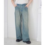 BLU2 | ビジューデニムPT | RETRO GIRL