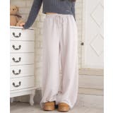 PNK0 | ワイドスウェットPT | RETRO GIRL