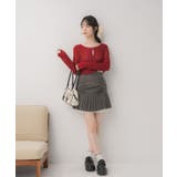 シャーリングプリーツミニSK | RETRO GIRL | 詳細画像3 