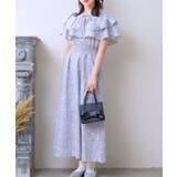 P/GRY | フラワーリボンOP フリルワンピース 花柄 | RETRO GIRL