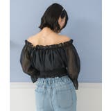 シャーリングパールBL ブラウス オフショルダー | RETRO GIRL | 詳細画像17