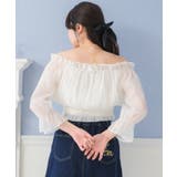 シャーリングパールBL ブラウス オフショルダー | RETRO GIRL | 詳細画像4