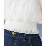 シャーリングパールBL ブラウス オフショルダー | RETRO GIRL | 詳細画像9