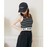 ロゴ配色NTタンク 【Emsexcite】ニットタンクトップ スポーツ | RETRO GIRL | 詳細画像11 